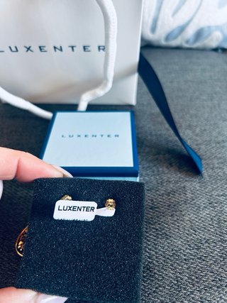 Pendientes Luxenter Oro Multicolor Temporada