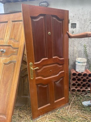Puertas de entrada de madera