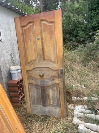 Puertas de entrada de madera