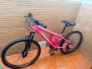 Bicicleta niña 24 rosa
