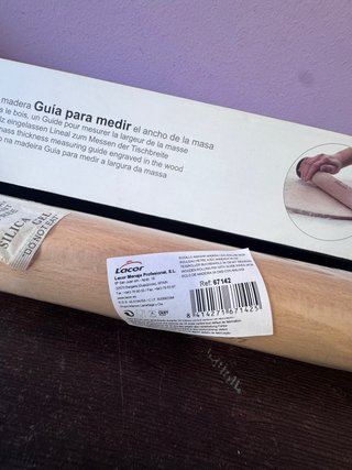 Rodillo amasador Lacor con guías
