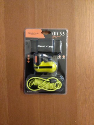 Candado Moto Global Lock City 5.5