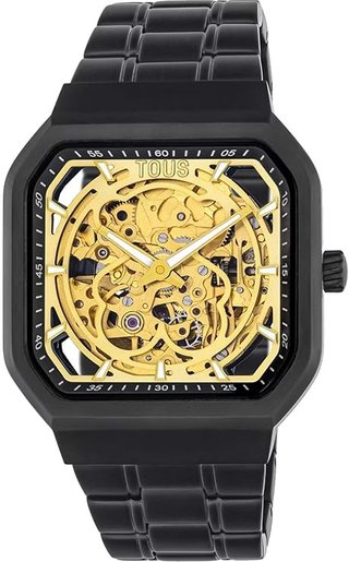 Reloj TOUS d-Bear Mujer Negro y Dorado