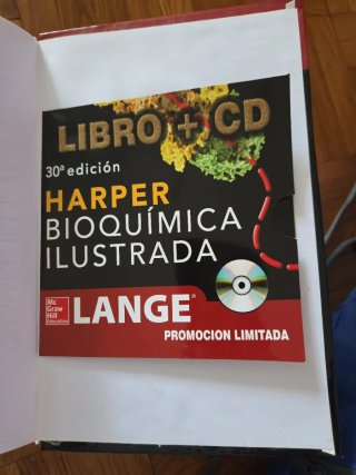 Libro Harper Bioquimica Ilustrada 30° Edición