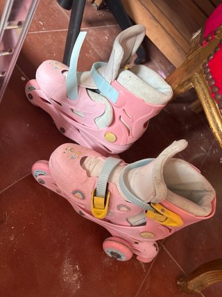 Patinete y patines infantil niña