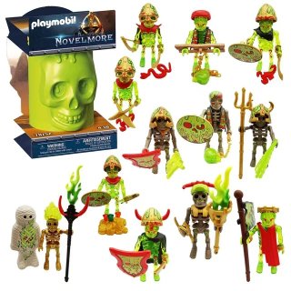 PLAYMOBIL NOVELMORE ESQUELETO SORPRESA 70752