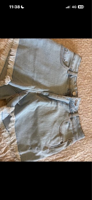 Pantalón corto vaquero