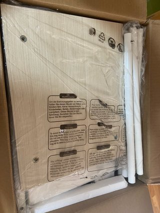 Toallero Blanco y Madera