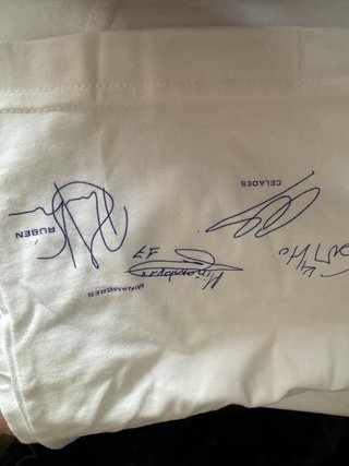 Camiseta Real Madrid 02-03 Firmada Plantilla