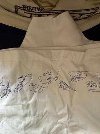 Camiseta Real Madrid 02-03 Firmada Plantilla