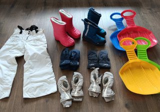 Pack Ropa y Palas Nieve Niños