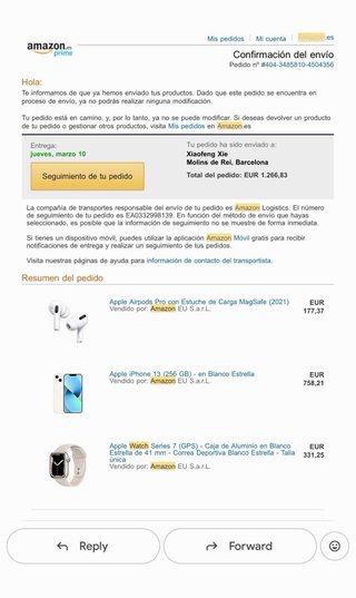 Apple Watch Series 7 41mm GPS Blanco Estrella