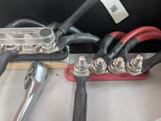 Barra de conexiones Busbar 50A 48VDC/300VAC