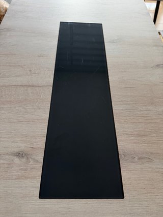 Mesa centro elevable madera y cristal