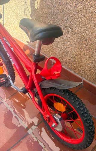 Bicicleta infantil roja SPEED XRA