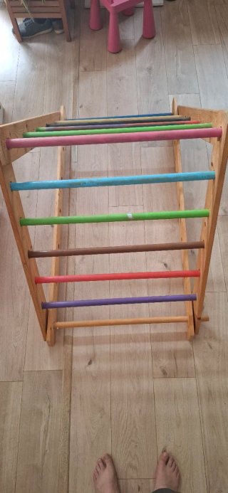 Estructura Pikler de madera modular