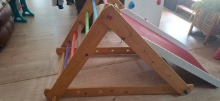 Estructura Pikler de madera modular