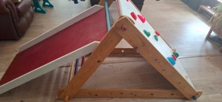 Estructura Pikler de madera modular
