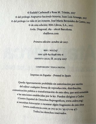 ATAPUERCA National Geographic primera edición