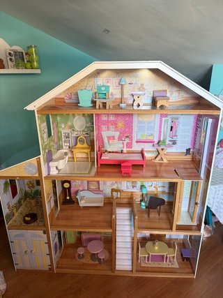 Casita de Muñecas Kidkraft Mansión Madera