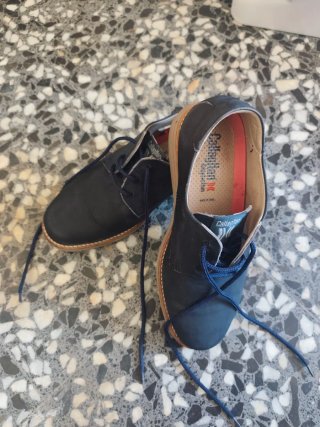 Zapatos Callaghan piel azul t.39