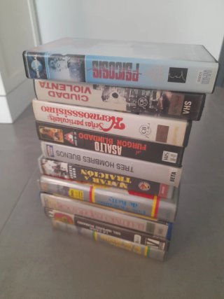 Lote 10 Películas VHS y Beta