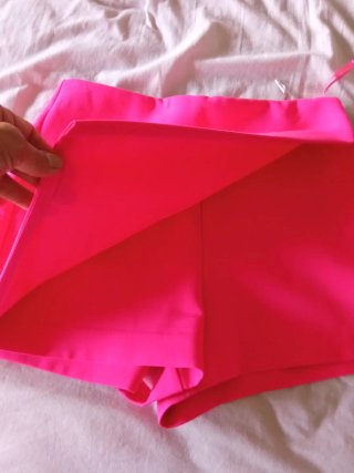 Pantalón corto rosa