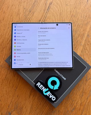 Samsung Galaxy Z Fold 8 | 4 ciclos de carga