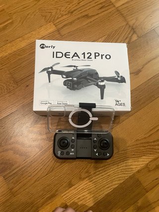 Dron Idea 12 Pro Negro y Gris