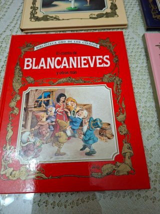 Biblioteca oro de los cuentos:lote de 4 cuentos