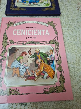 Biblioteca oro de los cuentos:lote de 4 cuentos