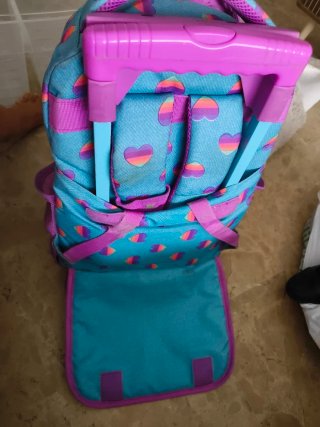 Mochila escolar TOTTO con corazones