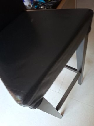 Taburete Alto Ikea Negro