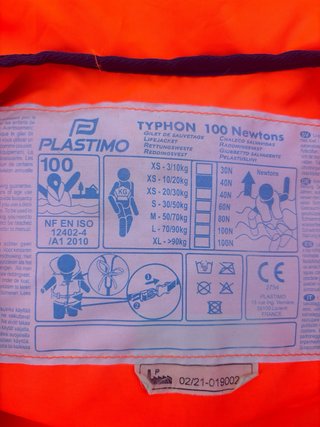 Chaleco salvavidas infantil Plastimo
