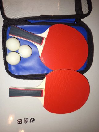 Raquetas de Ping Pong HINCHANS con Pelotas