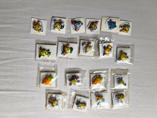 Lote 45 Chapas de Fútbol + 19 regalo