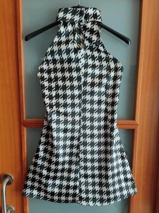 Mini Vestido Satinado