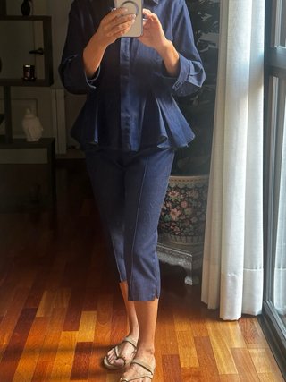 Camisa denim Zara