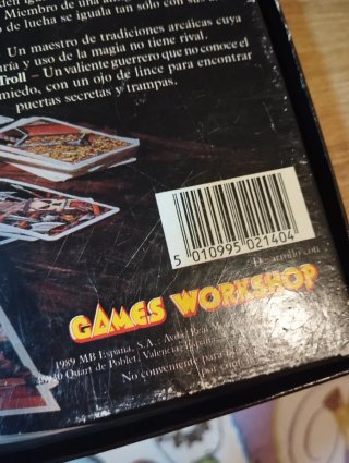 Juego Mesa Heroquest Original 1989 Completo