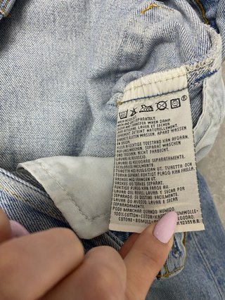 Jeans vintage Levi's Denim Blu Chiaro Taglia M