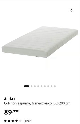 Estructura diván BRIMNES IKEA 2 cajones 80x200