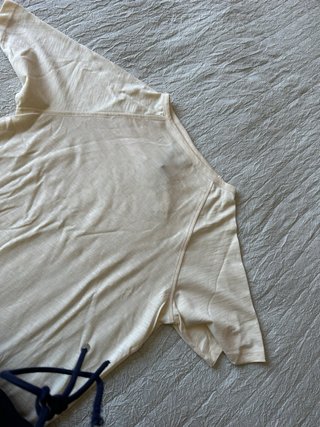 Camiseta Zara algodón crema 9-10 años