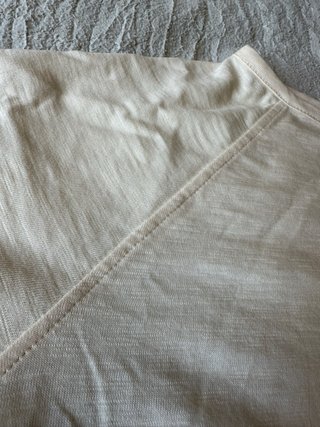 Camiseta Zara algodón crema 9-10 años