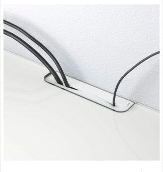 Panel superior BESTÅ 180cm vidrio blanco