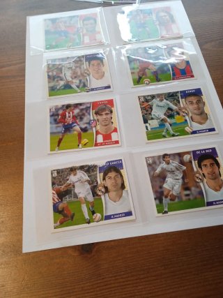 Lote cromos fútbol 2006-07 (Iniesta, Raúl)
