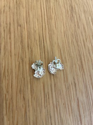 Pendientes Ajolote Mexicano Niña Rosa y Plata