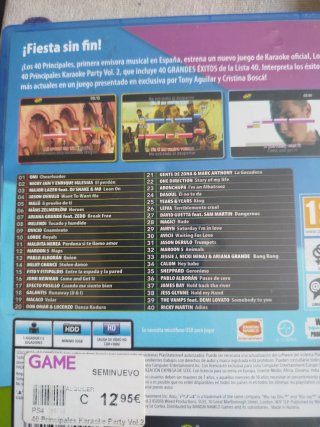 Pack 2 Micrófonos + 4 Juegos PS4