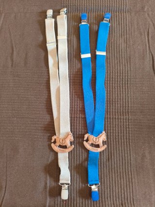 Spalline per bambini con cavallini