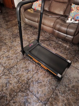 Cinta de correr plegable