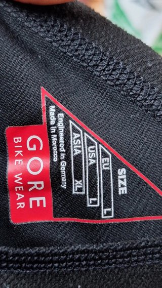 Maillot Gore Bike Windstopper Talla L